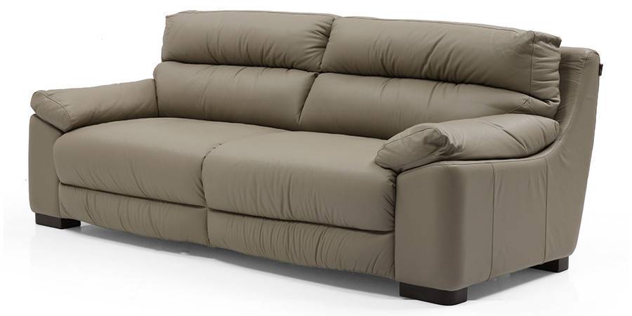 Thiene Sofa (Cappuccino Italian Leather)